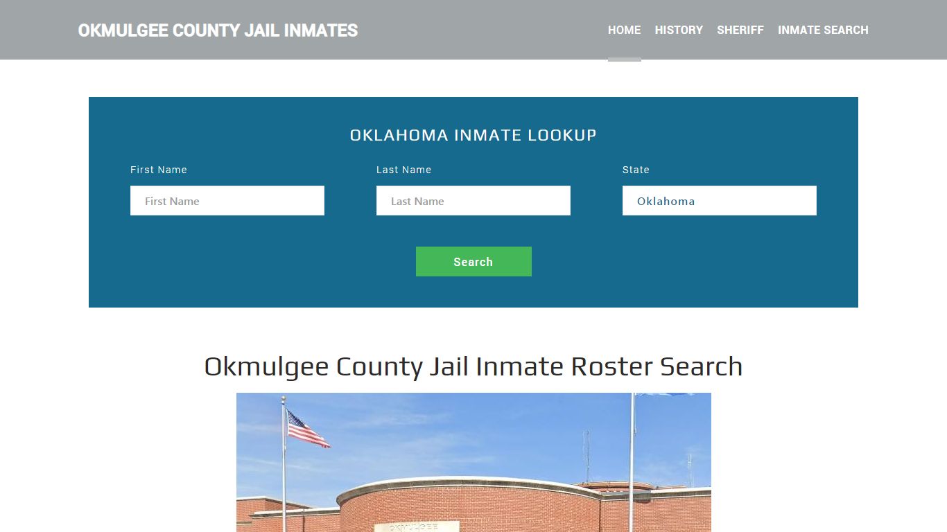 Okmulgee County Jail Inmate Roster Lookup, Okmulgee, OK